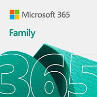[6GQ-00088] ESD Microsoft 365 Family, Multilenguaje, Suscripción Anual, Uso No Comercial, Descarga Electrónica.