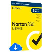 [21414679] ESD NORTON 360 DELUXE / TOTAL SECURITY/ 5 DISPOSITIVOS/ 1 AÑO/ DESCARGA DIGITAL