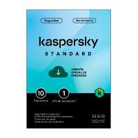 [TMKS-454] ESD KASPERSKY STANDARD (ANTI-VIRUS) / 10 DISPOSITIVOS / 1 AÑO 